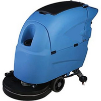Auto Floor Scrubber Built for Heavy-Duty Operations, 20 Inch Cleaning Path, Traction Drive, 4.5 Hour Runtime