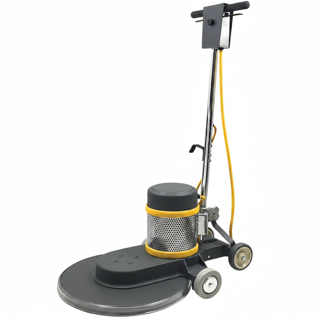 B-1500-P High Speed Floor Buffer, Cord, 1.5 HP Commercial Burnisher