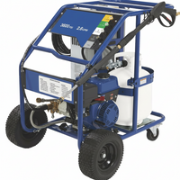 Hot Water Pressure Washer Built for Heavy-Duty Cleaning, 3600 PSI, 2.6 GPM, Propane Burner System