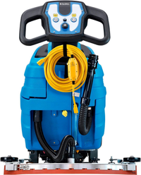 Walk Behind Floor Scrubber Built to Clean 16,000 Sq Ft Per Hour, 17 Inch Cleaning Path, Dual Tank System