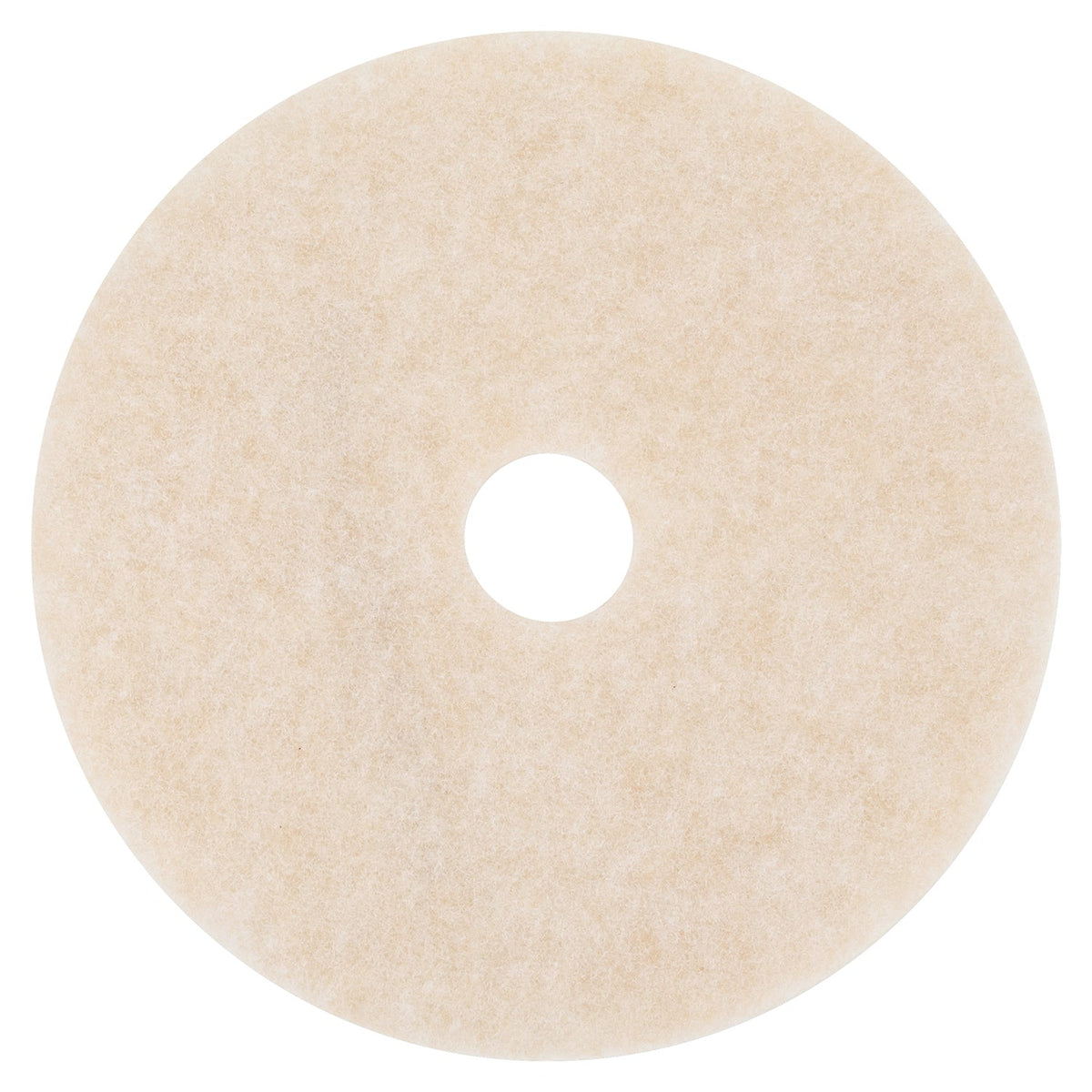 3M Ultra High-Speed TopLine Floor Burnishing Pads 3200, 20" Diameter, White/Amber, 5/Carton