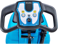 Walk Behind Floor Scrubber Built to Clean 16,000 Sq Ft Per Hour, 17 Inch Cleaning Path, Dual Tank System