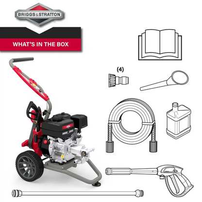 3000 PSI Gas Pressure Washer