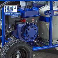 Hot Water Pressure Washer Built for Heavy-Duty Cleaning, 3600 PSI, 2.6 GPM, Propane Burner System