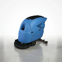 Auto Floor Scrubber Built for Heavy-Duty Operations, 20 Inch Cleaning Path, Traction Drive, 4.5 Hour Runtime — Studio Shot