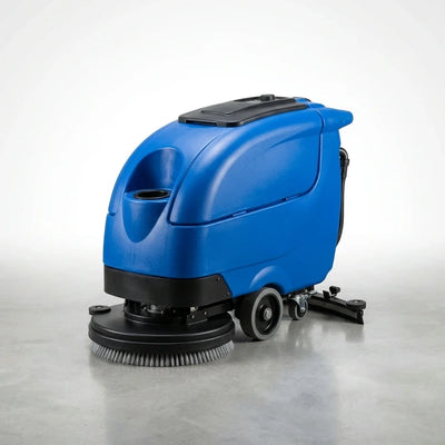 Auto Floor Scrubber Built for Heavy-Duty Operations, 20 Inch Cleaning Path, Traction Drive, 4.5 Hour Runtime